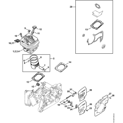 Cylinder Assembly for MS660
