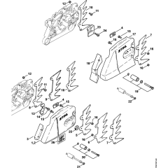 Sprocket Cover for Stihl MS660