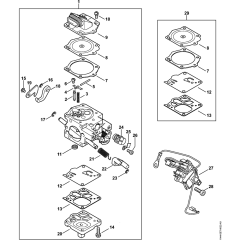 Carburetor WJ-140 for Stihl MS661