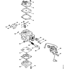 Carburetor WJ-134 for Stihl MS661