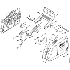 Chain Brake Assembly for MS780