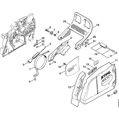 Chain Brake Assembly for MS880