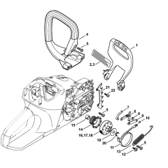 Hand Guard & Chain Brake