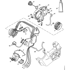 Stihl MSA160T Assembly