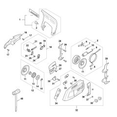 Stihl MSA 301 Assembly