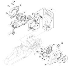 Electric Motor for Stihl MSA60 C