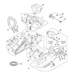 Shroud Assembly for Stihl MSA60 C