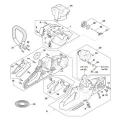 Shroud Assembly for Stihl MSA70 C