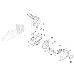 Hand Guard for Stihl MSA80 C