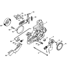 Gear Housing & Oil Pump
