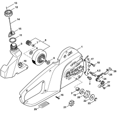 Handle Housing for Stihl MSE141C