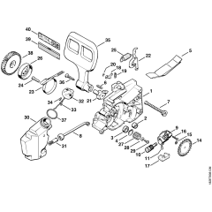 Gear Housing & Oil Pump