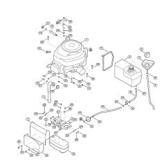 Engine and Tank for Stihl/Viking