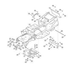 Frame for Stihl/Viking MT 4097.0 SX