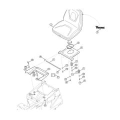 Seat for Stihl/Viking Mowers