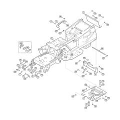 Frame for Stihl/Viking MT 4097.1 SX