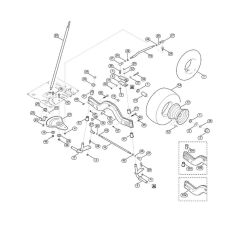 Steering & Front Wheel for Mowers