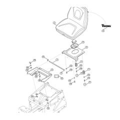 Seat for Stihl/Viking Mowers