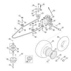 Gearbox & Clutch for Stihl/Viking