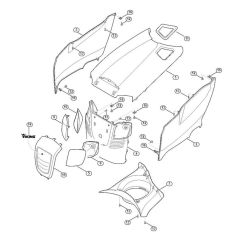 Engine Hood for Stihl/Viking