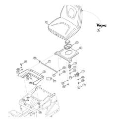 Seat for Stihl/Viking Mowers
