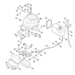Engine and Tank for Mowers