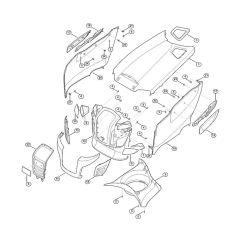 Engine Hood for Stihl/Viking
