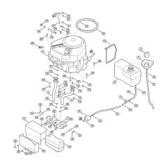 Engine and Tank for Mowers