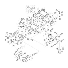 Frame for Stihl/Viking MT 5097.0