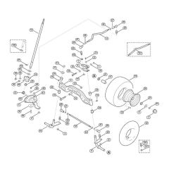Steering & Front Wheel for Mowers