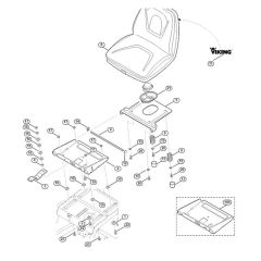 Seat for Stihl/Viking Mowers