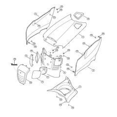 Engine Hood for Stihl/Viking