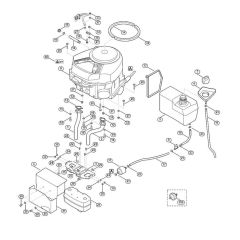 Engine and Tank for Mowers