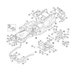 Frame for Stihl/Viking MT 5097.1 C