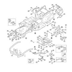 Frame for Stihl/Viking MT 5112.1 Z