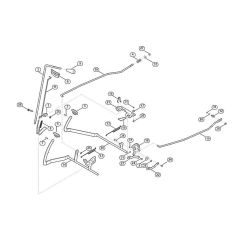 Brake & Control Lever for Stihl/Viking