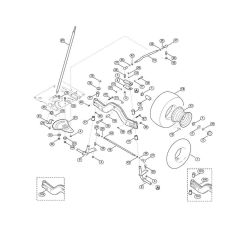 Steering & Front Wheel for Mowers