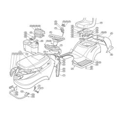 Moulding for Stihl/Viking MT 545 L