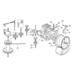 Gearbox-1 for Stihl/Viking MT 580