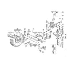 Steering for Stihl/Viking MT 580
