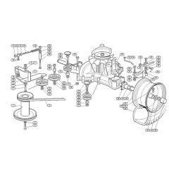Gearbox for Stihl/Viking MT 580