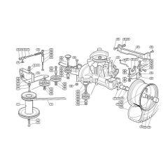 Gearbox for Stihl/Viking MT 585 L