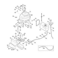 Engine and Tank for MT 6112.0