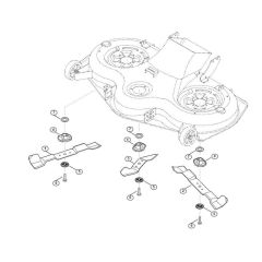 Blade for Stihl/Viking MT 6112.0 C