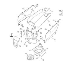 Engine Hood for Stihl/Viking