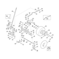 Steering for Stihl/Viking Mowers