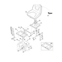 Seat for Stihl/Viking MT 6112.0 C