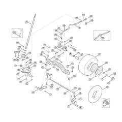 Steering & Front Wheel for Mowers