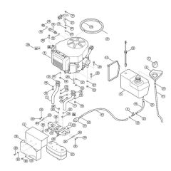 Engine and Tank for Mowers