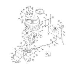 Engine and Tank for Mowers